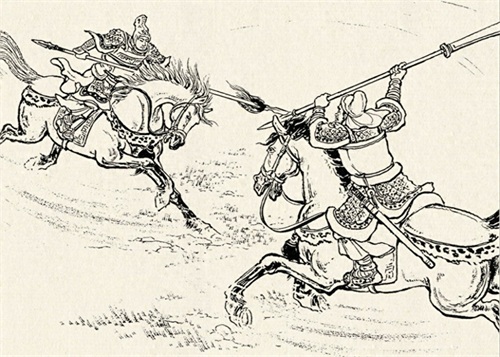 三国演义全集（386），虎痴许褚裸衣战马超，二百余合胜负难分