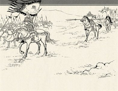 ​三国演义全集（386），虎痴许褚裸衣战马超，二百余合胜负难分