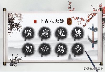 ​“妫”字怎么读？又是什么意思呢？其竟是上古八大姓氏之一。