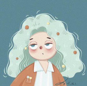 ​可爱小头像｜这眼神是不是像极了犯困的你？