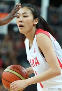 ​美貌与球技都具备，中国女子篮球队，赵爽