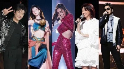 ​9大跨年晚会收视来了！央视第1芒果第2，黄晓明最高，孙燕姿3.2亿