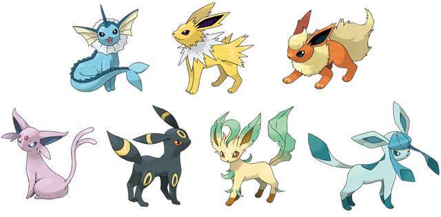 神奇宝贝:伊布16种进化型,你看过吗!