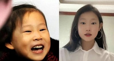 ​小沈阳女儿：曾被骂像猴，如今美得认不出，撞脸韩星打脸无数人