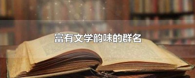 ​富有文学韵味的群名 富有文学韵味的群名有：沉浮宁楹、点雨落山岚、半世陌影、