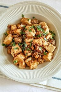 ​肉末豆腐，一锅出香气，肉末鲜嫩，豆腐滑嫩，酱汁浓郁