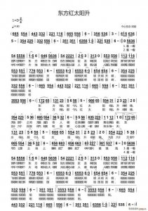 ​东方红太阳升歌词（歌词内容介绍）