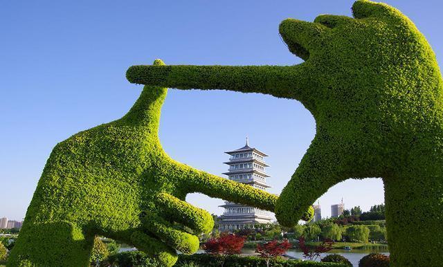 西安不只有雾霾,也曾有美丽蓝天!