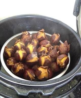 生板栗蒸米饭可以,板栗米饭的做法大全