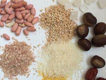 生板栗蒸米饭可以,板栗米饭的做法大全图2