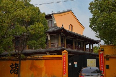 ​编号388百年古银杏，上海嘉定华亭镇华藏寺，始建于明代，狄仁杰