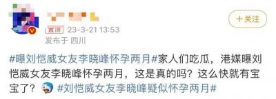 曝刘恺威女友怀孕已两月,杨幂去香港为接回女儿,仍未拿到抚养权