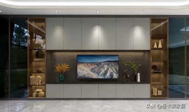 电视柜4种不同的设计方案(5种定制电视柜美观实用)(4)