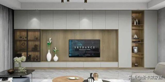 电视柜4种不同的设计方案(5种定制电视柜美观实用)(6)