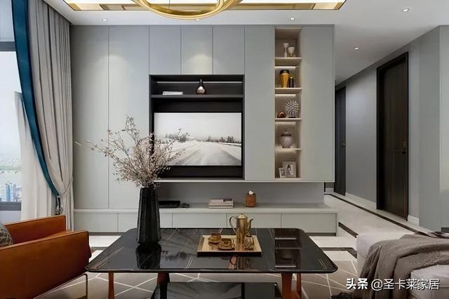 电视柜4种不同的设计方案(5种定制电视柜美观实用)(5)