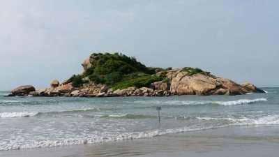 ​记惠东狮子岛沙滩露营